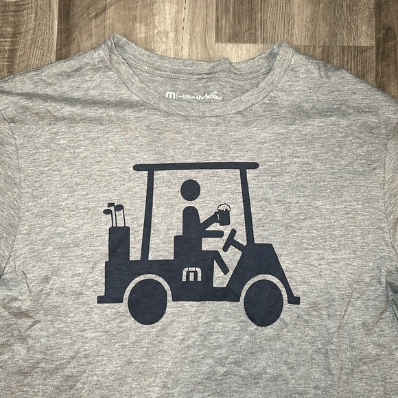 Travis Mathew Golf Beer Pima Cotton Tee - Medium - Picture 5 of 6